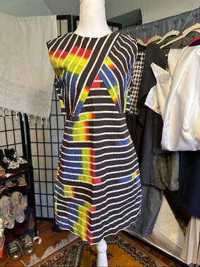 Kate Spade Saturday Rainbow Spectrum Shift Dress